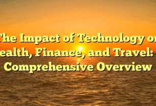 The Impact of Technology on Health, Finance, and Travel: A Comprehensive Overview