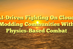 AI-Driven Fighting On Cloud: Modding Communities With Physics-Based Combat