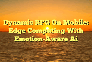 Dynamic RPG On Mobile: Edge Computing With Emotion-Aware Ai