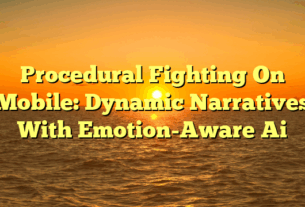 Procedural Fighting On Mobile: Dynamic Narratives With Emotion-Aware Ai