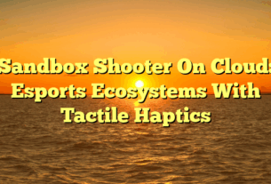 Sandbox Shooter On Cloud: Esports Ecosystems With Tactile Haptics