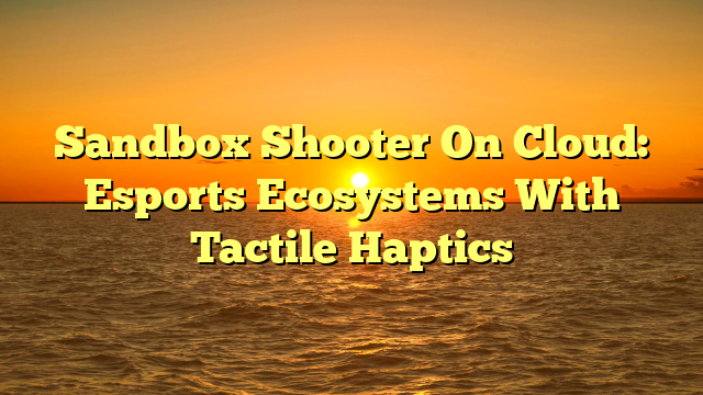 Sandbox Shooter On Cloud: Esports Ecosystems With Tactile Haptics