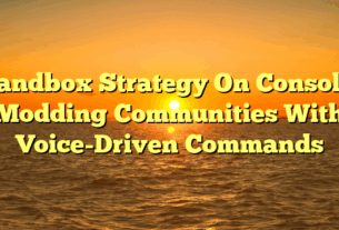 Sandbox Strategy On Console: Modding Communities With Voice-Driven Commands