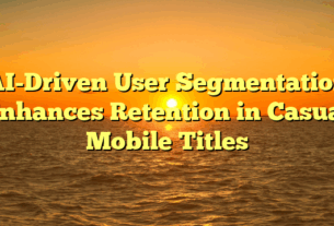 AI-Driven User Segmentation Enhances Retention in Casual Mobile Titles