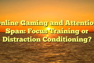 Online Gaming and Attention Span: Focus Training or Distraction Conditioning?